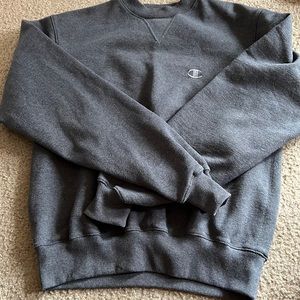 Size Small Grey Champion Crewneck Sweatshirt
